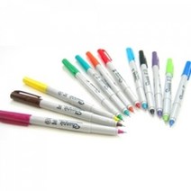 [샤피] 유성 네임펜 울트라 파인/ Black외 11종(한자루), Lime