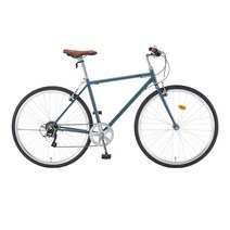 [삼천리자전거] 펠릭스 7단 700C 하이브리드 자전거 2022, 다크 블루 실버, 490