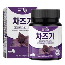 루테올린 국내산 차즈기 차조기 자소엽 추출물 60정, 7개