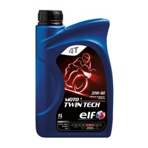 ELF 오토바이 엔진오일 모토4 트윈테크 20W-60 합성유 정식수입 12통 1박스, 12개