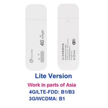 차량 라우터 tianjie 수정 잠금 해제 3g 4g lte wifi 모뎀 usb 동글, 협력사, 라이트 버전