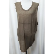 [브랜드조이 헬무트랭] 언발란스 민소매 롱 상의