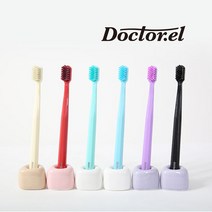 닥터이엘 개인 맞춤 6가지 강도별 칼러 칫솔, 레드(D7)