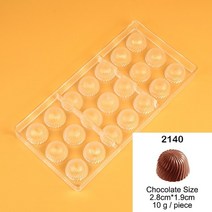파베초콜릿 틀 바크 초콜릿 몰드 가나슈 발렌타인데이 수제 제과 양식 과자 베이커리, pe2140