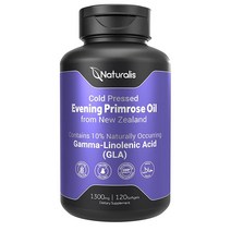 Naturalis Evening Primrose Oil 이브닝 프림로즈 오일 1300mg 120정