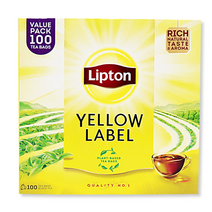 립톤 옐로우라벨 홍차 (2gx100T), 8개, 100매입, 200g