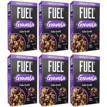 FUEL10K 퓨얼10K 그래놀라 초콜릿 프로틴 부스트 시리얼 400g 6팩