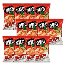 오리온 꼬북칩 매콤한맛 봉지과자, 12개, 136g