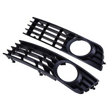 호환 부품 POSSBAY 앞 범퍼 하단 그릴 안개등 구멍 커버 아우디 A4 B6 세단 2001-2005 자동차 스타일링 외장 액세서리, [03] 1 Pair