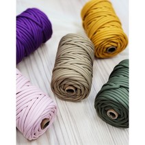 6.5mm 40yard 530g 무광 굵은 폴리에스터 우동끈 로프 우동실, No.40
