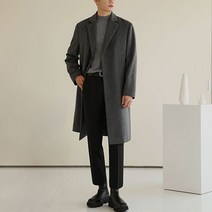 제타21 프리미엄 울 블렌디드 싱글 코트 [7864]