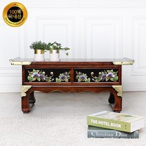 다한수제고가구 원목 그림 경상 (소), 혼합 색상