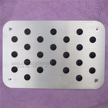 악셀 브레이크 튜닝 알로이페달 자동차페달 DEE 도요타 알파드 시에나 프리비아 벤자 하이에이스 R4 캠리 코롤라 범용 바닥 매트 페달 패드 발판 플레이트 자동차 액세서리15844