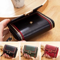 학생 여친 엄마 접는지갑 여자친구 입학 졸업 기념일 지갑선물 여대생 러블리 가죽 반지갑