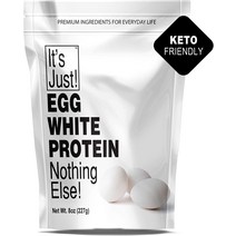 이츠저스트 에그 화이트 egg white protein 프로틴 파우더 227g 567g, 개