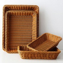 리빙듀오 모두담아 라탄바구니 대, 오크