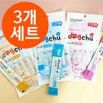랍스터를 넣어만든 짜먹는 강아지간식 플레이나 도그츄(14gx4개입) X 3개세트, 골고루섞어서 X 3개세트