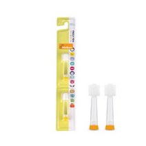 메가텐 비바텍 360도 LED 음파 진동칫솔 (Soft)헤드 본품1개+(Soft)리필2개+건전지AAA 음파전동 칫솔, Medium 리필헤드 2P