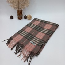 남녀공용 남자 여자 겨울 울100 머플러 목도리 체크 울머플러 20대 30대 남친 여친 기념일 생일 크리스마스 연말 송년 단체 선물 포장