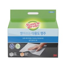 스카치브라이트 다용도 행주 청소포 100매 / 2