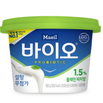 [메가마트]매일 바이오 플레인 저지방 450G, 1개
