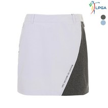[LPGA골프웨어] 여P 곡선라인 배색 큐롯(L192CU863P)