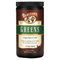 발린스 녹색 채소 분말 포뮬라 초콜릿 실크 270g 9.52oz