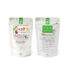 동결건조 사과 콩비지가루 70gx2개산마을, 2개