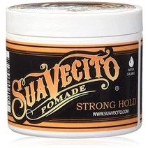 Suavecito Pomade Firme스트롱 141.5 - 강력한 고 헤어 포마드 남성용 플레이크 프리 젤 같은 미디엄 샤인 워터 베이스 왁스 세척 용이 모든 스타일을 하루 종일, 5 Ounce (Pack of 1)