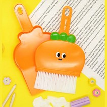 초등학생 준비물 당근 미니 빗자루세트x4p 베란다