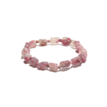 [크리스탈환타지] 핑크 투르말린 무정형 팔찌 [무작위 발송] 크리스탈 힐링/보호석/핸드스톤/블러드/힐링 스톤/원석 스톤/에너지 정화/보호석/남녀공용/원석/건강악세사리