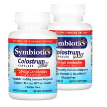심바이오틱스 초유 콜로스트럼 플러스 60정 베지캡슐 x 2개
