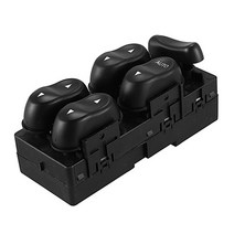 전기차 부품 36v16a 전기 자동차 부품 포드 au falcon 페어몬트 페어레인 xr6 xr8 ws-14a132a용 메인 전원 창 스위치 전면 왼쪽 창 스위치, 블랙