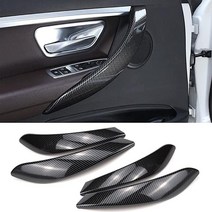 정품 자동차핸들커버 USTAR 도어 핸들 외부 커버 BMW 3 시리즈 320 328 330 335 M3 F30 F31 F34 F80 2012-2018 및 4 428 435 M4 F, Carbon Cover