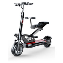 전동 접이식 킥보드 전기 소형 휘발유 스쿠터 퇴근용, Q13 블랙/48v/40-50km, 48V