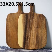 나무도마 플레이팅 원목도마 통나무 빵 보드 1 개 도마