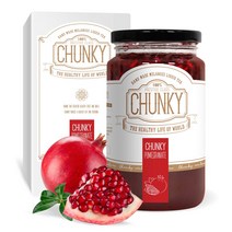 청키 수제청 석류청 원액 즙 수제 석류차 과일청, 700g, 1개, 500ml
