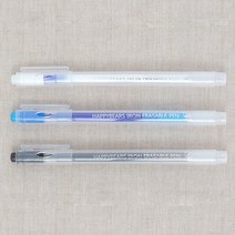 [소잉데일리] 문진2종 롤 부직포패턴지2종 펜초크 열펜 패턴시트2종_소잉기본상품, 열펜_블루(5개), 패키지할인_열펜