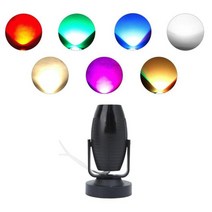 무대 조명 회전 크리스탈 매직 볼 무대 전구 램프 디스코 파티 크리스마스 조명 효과, RGB