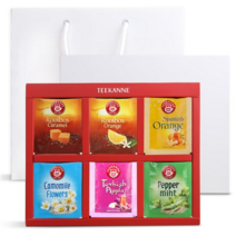 티칸 티 컬렉션 6종 선물세트 30p + 쇼핑백, 루이보스 카라멜 + 루이보스 오렌지 + 스페니쉬 오렌지 + 페퍼민트 + 캐모마일 플라워즈 + 터키쉬 애플, 9세트