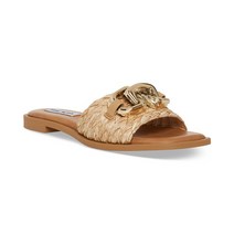 스티브매든 Gene Embellished 여자여름샌들 슬리퍼 Raffia
