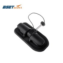 고무 보트 닻 조정 풍선 카약 뗏목 딩기 넥타이 패치 휠 액세서리에 대 한 검은 pvc 노 잠금 패치 앵커 홀더 교체, 없음