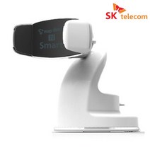 SK텔레콤 스마트뷰 NFC 차량용 핸드폰 거치대, 화이트