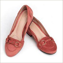 여성화 고급스웨이드 펌프스 단화 정장용 로퍼쿠션신발