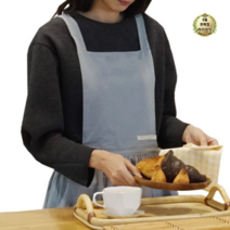 잇츠온 코튼 파스텔 원피스 앞치마, 스카이, 2개