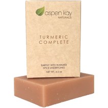 (미국직배) Aspen Kay 강황 비누 127g 3팩 Organic Turmeric Soap - 100% Natural and Organic, 1개, 200ml