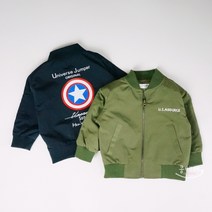 F/W 유아동 봄가을 캡틴 항공점퍼 5~15호 ET03