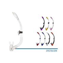 스쿠바프로 스킨스쿠버 스펙트라 세미 드라이 스노클, BK실버