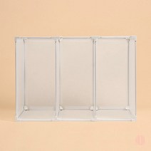 DIY 반투명 가방 진열 수납장 52X46X36CM 가방진열대 가방진열장 오픈형수납장