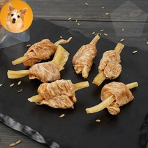 강아지수제간식 치킨말이 특식 노견 음식 영양식 애견